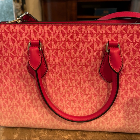 Michael Kors Pink Ombre Satchel - Picture 2 of 6